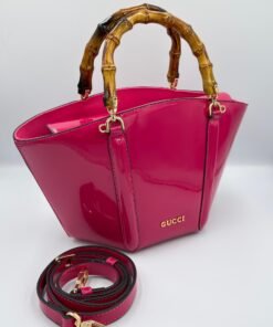 Sac gucci bambo rose