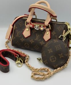 Louis Vuitton nano speedy marron