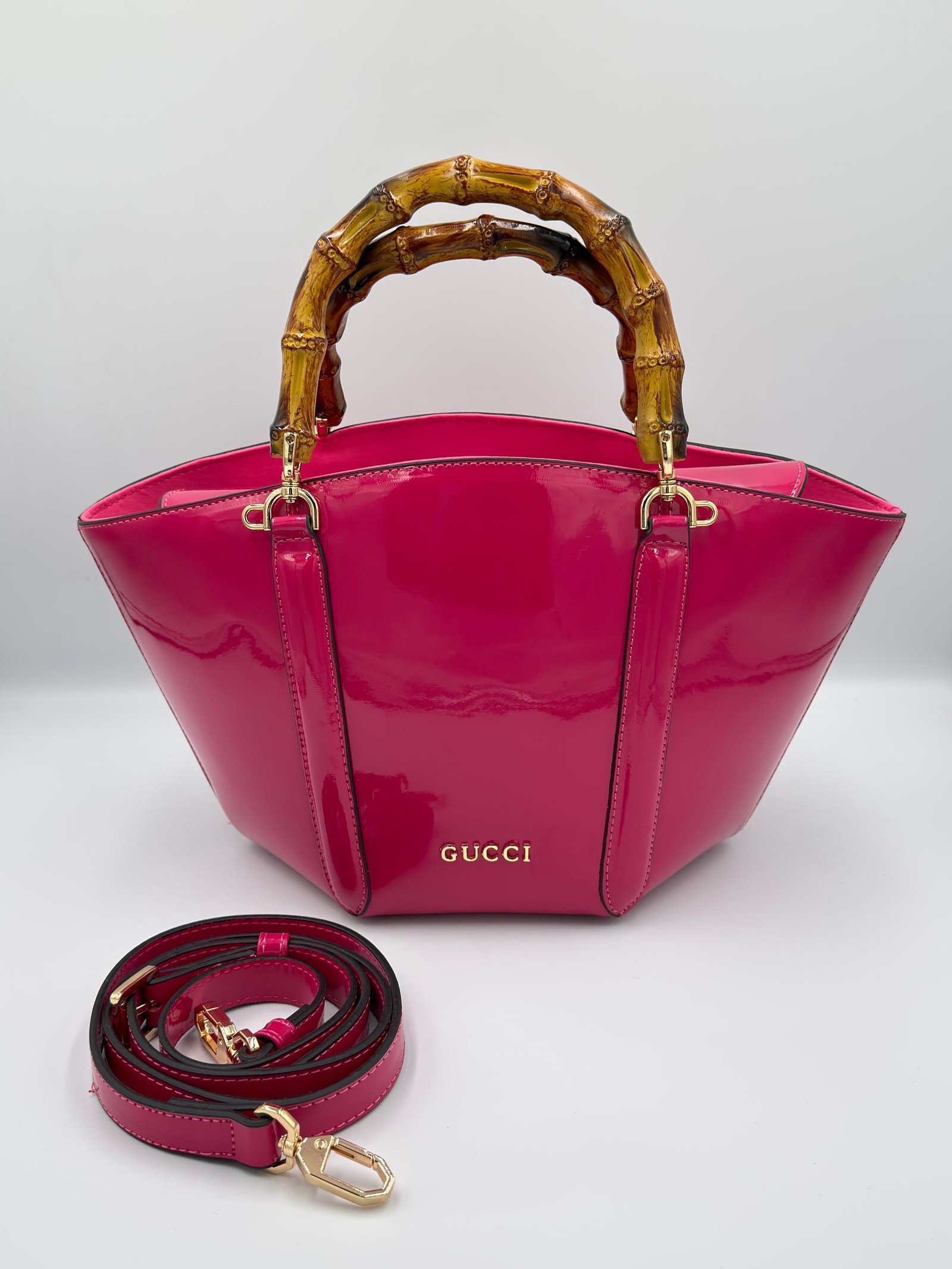 Sac gucci bambo rose – Image 2