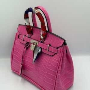 Hermès Birkin croco 25cm rose