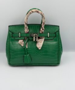 Hermès Birkin croco 25cm vert
