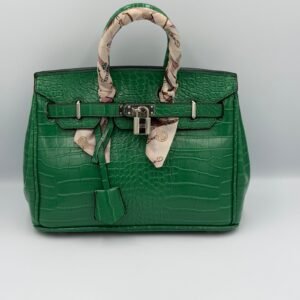 Hermès Birkin croco 25cm vert