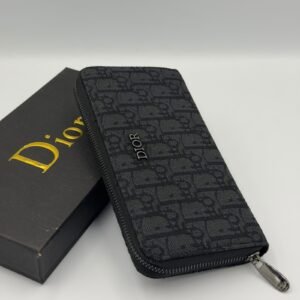 Portefeuille Dior Noir