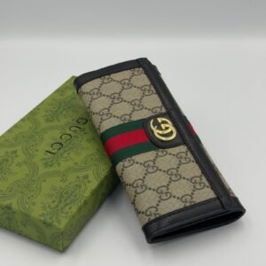 Portefeuille Gucci beige