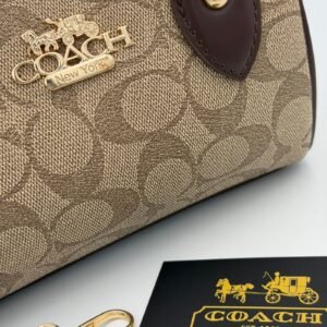 Alternative view of COACH SPEDDY 17CM Marron chocolat