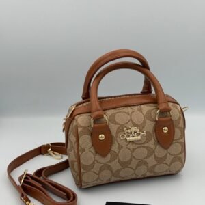 COACH SPEDDY 17CM marron