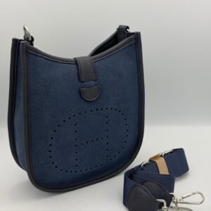 HERMES TWAREG 20CM bleu marine
