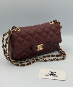 CHANEL JUMBO 20CM bordeaux