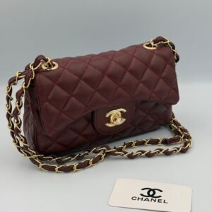 CHANEL JAMBO 20CM bordeaux