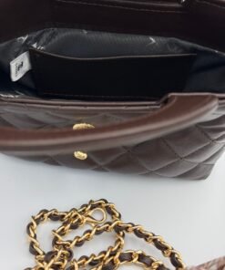 Alternative view of CHANEL kelly 25CM Marron chocolat