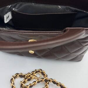 Alternative view of CHANEL kelly 25CM Marron chocolat
