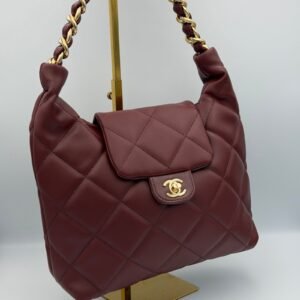 CHANEL KELLY 30CM bordeaux