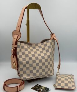 LV  ALL IN BB 25CM Beige crevette