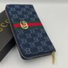 Portefeuille Gucci bleu marine