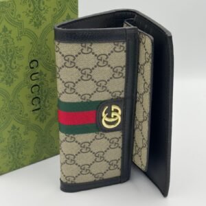Alternative view of Portefeuille Gucci beige