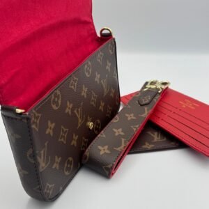 Alternative view of Pochette felici Rouge
