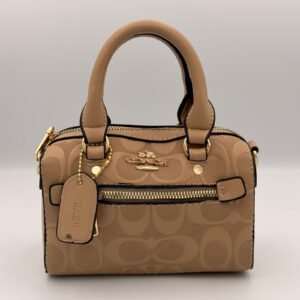 Alternative view of Sac coach speedy nano 20 cm beige