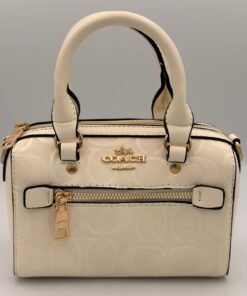 Alternative view of Sac coach speedy nano 20 cm blanc casse