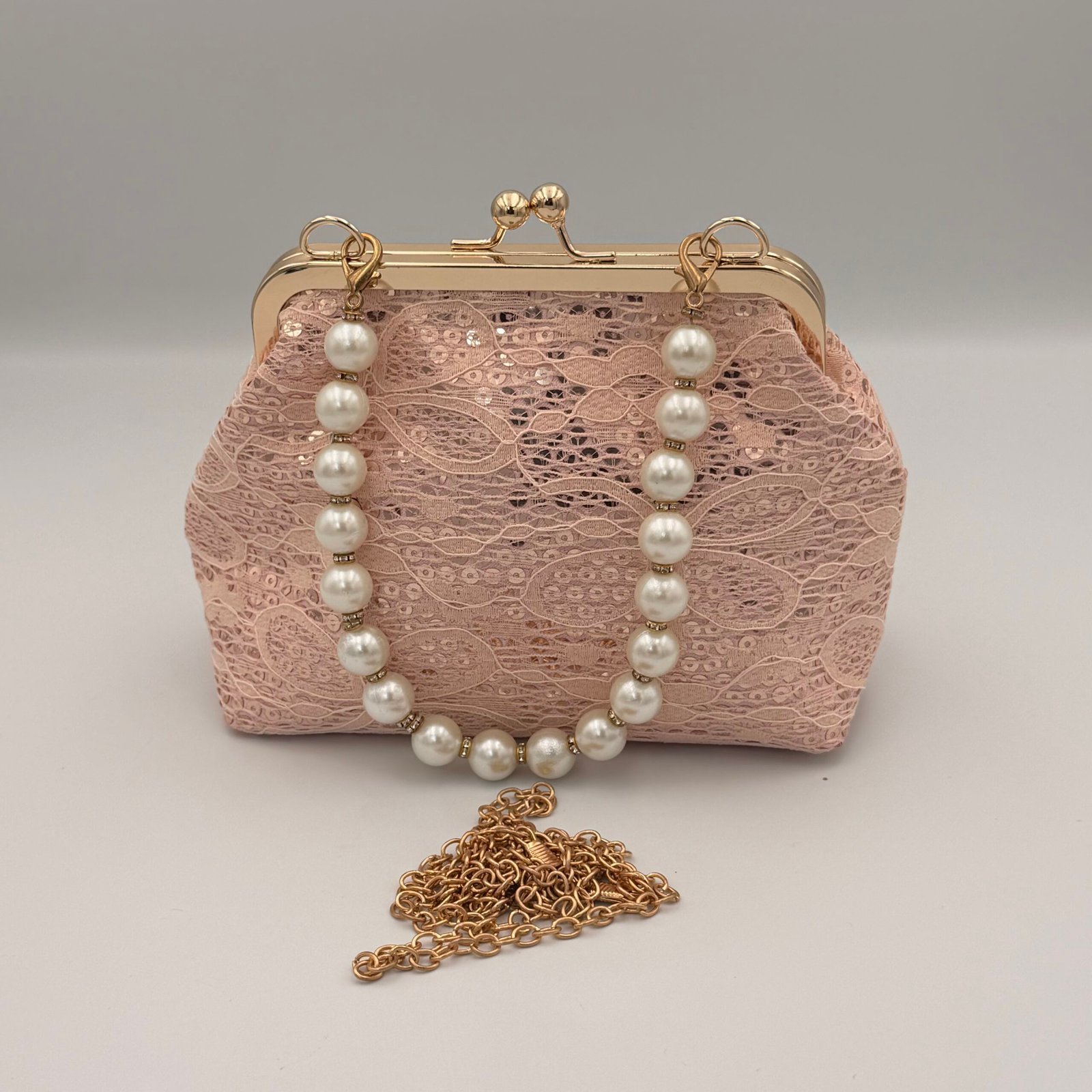 Sac a main soirée rose