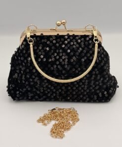Sac a main soirée noir