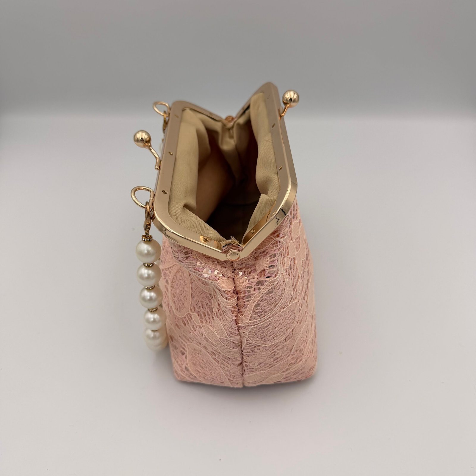 Sac a main soirée rose – Image 2