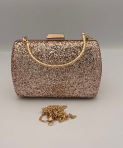 Sac a main soirée dorée