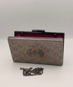 Sac à main soirée Gucci gris